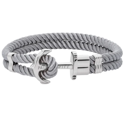 Унисекс гривна от MS Рециклирана стомана - с форма Котва