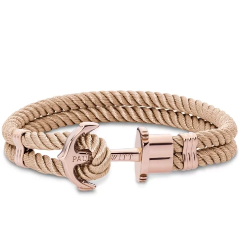 Дамски гривна от MS Рециклирана стомана - с форма Котва