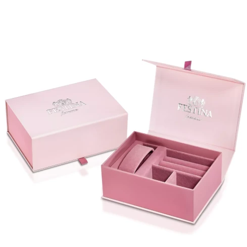 Дамски ръчен часовник с кварцов механизъм - корпус от Стомана - Меш - цвят Седеф Сив