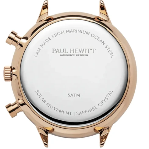 Унисекс ръчен часовник с кварцов механизъм - корпус от Стомана - Меш - цвят Бял Розово Злато