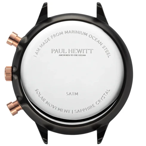 Унисекс ръчен часовник с кварцов механизъм - корпус от Стомана - Меш - цвят Черен Черен