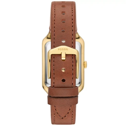 Дамски ръчен часовник с кварцов механизъм - корпус от Стомана - Стоманена верижка - цвят Седеф Кафяв