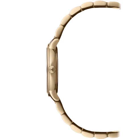 Дамски ръчен часовник с кварцов механизъм - корпус от Стомана - Стоманена верижка - цвят Розово Злато