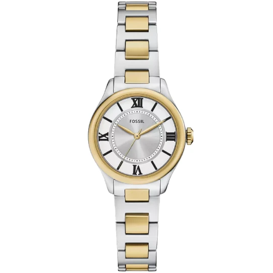 Дамски ръчен часовник с кварцов механизъм - корпус от Стомана - Стоманена верижка - цвят Сив