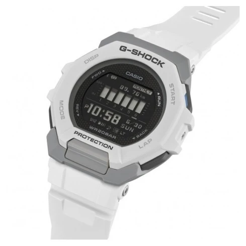 Мъжки ръчен часовник с кварцов механизъм - корпус от Полимер - Полимер - цвят Черен Черен