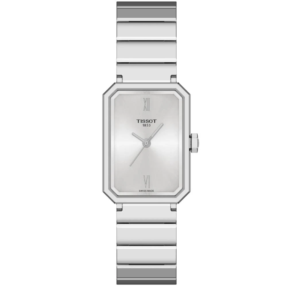 Дамски ръчен часовник с кварцов механизъм - корпус от Стомана - цвят Сребрист