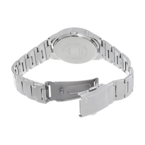 Дамски ръчен часовник с кварцов механизъм - корпус от Стомана - Стоманена верижка - цвят Син Червен