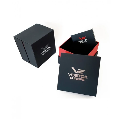 Мъжки ръчен часовник с кварцов механизъм - корпус от Стомана - Естествена кожа - цвят Черен Черен