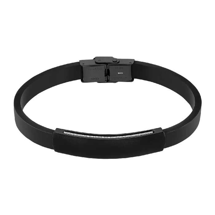 Мъжки гривна от 316l Медицинска стомана - с форма