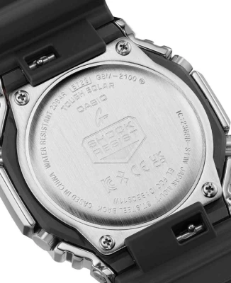 Унисекс ръчен часовник с кварцов механизъм - корпус от Стомана - Полимер - цвят Сребрист