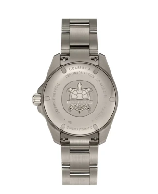 Certina C048.807.44.051.00 DS Action - Мъжки часовник с автоматичен механизъм - корпус от Титан - цвят Черен