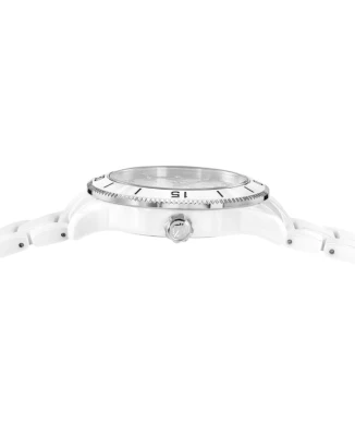 Candino C4794/2 Ceramic - Дамски часовник с кварцов механизъм - корпус от Керамика - Керамика - цвят Бял