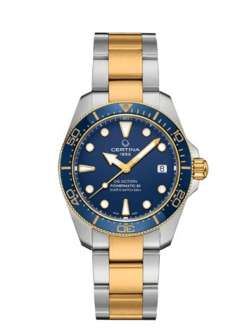Certina C048.807.22.041.00 DS Action - Мъжки часовник с автоматичен механизъм - цвят Син
