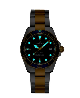 Certina C048.807.22.041.00 DS Action - Мъжки часовник с автоматичен механизъм - цвят Син