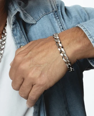 Мъжки гривна от 316l Медицинска стомана - с форма