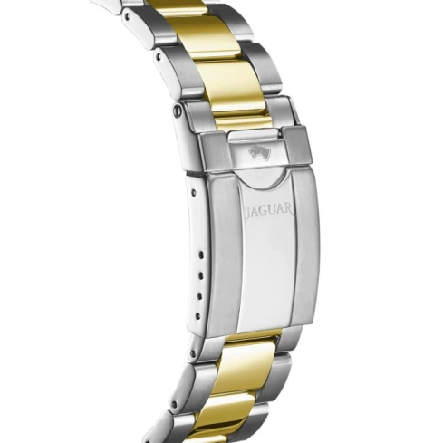 Мъжки ръчен часовник с кварцов механизъм - корпус от Стомана - Стоманена верижка - цвят Син Сив