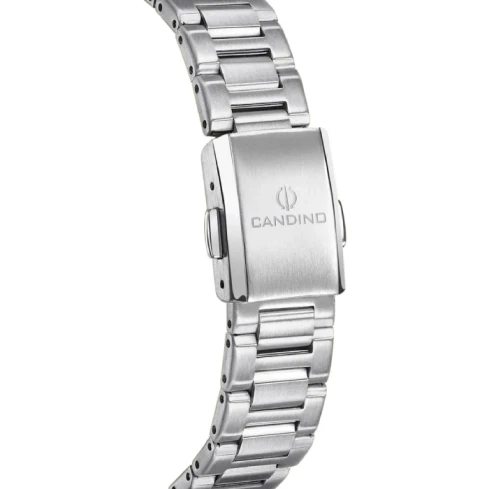 Дамски ръчен часовник с кварцов механизъм - корпус от Стомана - Стоманена верижка - цвят Син