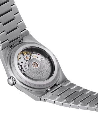 Дамски ръчен часовник с автоматичен механизъм - корпус от Стомана - Стоманена верижка - цвят Зелен