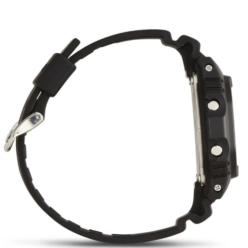 Мъжки ръчен часовник с кварцов механизъм - корпус от Полимер - Полимер - цвят Черен Черен