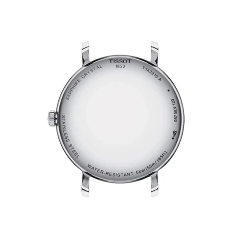 Мъжки ръчен часовник с кварцов механизъм - корпус от Стомана - Стоманена верижка - цвят Син Сив