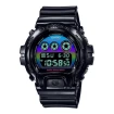 Casio DW-6900RGB-1ER G-Shock - Мъжки ръчен часовник с кварцов механизъм - корпус от Полимер - Полимер - цвят Дъга