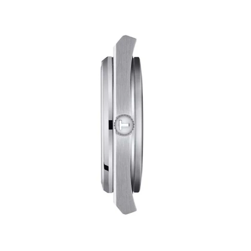 Мъжки ръчен часовник с автоматичен механизъм - корпус от Стомана - Естествена кожа - цвят Син Син