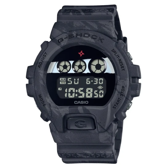 Мъжки ръчен часовник с кварцов механизъм - корпус от Полимер - Полимер - цвят Черен Черен