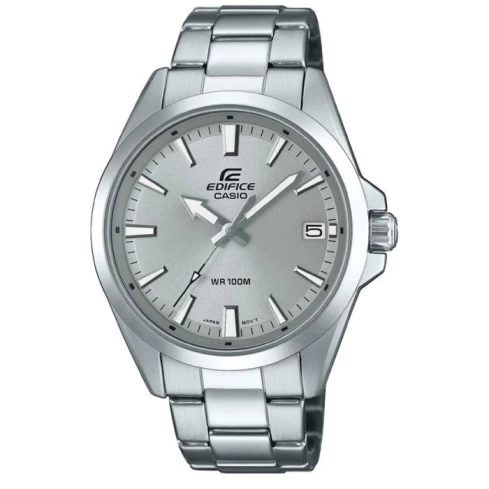 Мъжки ръчен часовник с кварцов механизъм - корпус от Стомана - Стоманена верижка - цвят Сив Сив