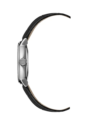 Raymond Weil 2238-STC-60001 Maestro - Мъжки ръчен часовник с механичен механизъм - корпус от Стомана - Естествена кожа - цвят Черен Черен