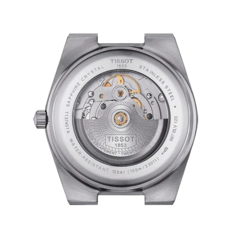 Мъжки ръчен часовник с автоматичен механизъм - корпус от Стомана и злато 18К - Стоманена верижка - цвят Кафяв Розово Злато