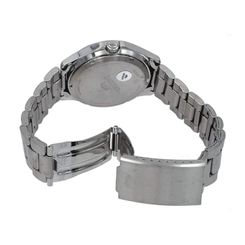 Мъжки ръчен часовник с автоматичен механизъм - корпус от Стомана - Стоманена верижка - цвят Син Сив