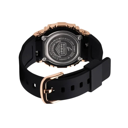 Дамски ръчен часовник с кварцов механизъм - корпус от Стомана - Полимер - цвят Черен Черен