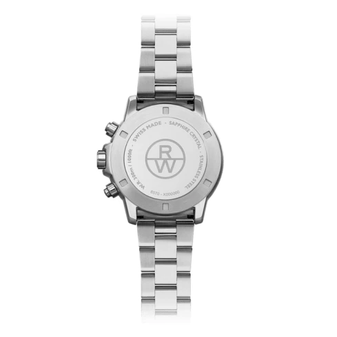 Raymond Weil 8570-ST2-05207 Tango - Мъжки ръчен часовник с кварцов механизъм - корпус от Стомана - Стоманена верижка - цвят Черен Сив