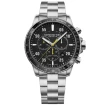 Raymond Weil 8570-ST2-05207 Tango - Мъжки ръчен часовник с кварцов механизъм - корпус от Стомана - Стоманена верижка - цвят Черен Сив
