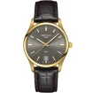 Certina C022.610.36.081.00 DS-4 - Мъжки ръчен часовник с кварцов механизъм - корпус от Стомана - Естествена кожа - цвят Сив Черен