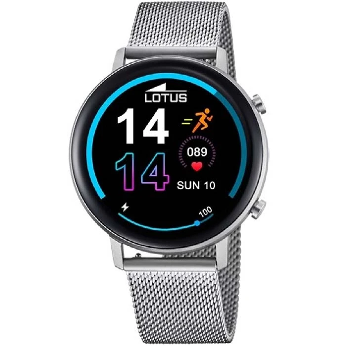 Мъжки ръчен часовник с смарт дигитален механизъм - корпус от Цинкови сплави - Меш - цвят Черен Сив