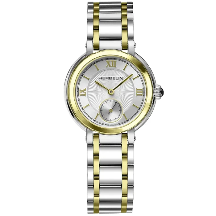 Дамски ръчен часовник с кварцов механизъм - корпус от Стомана - цвят Сребрист Сив