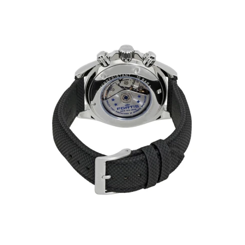 Мъжки ръчен часовник с механизъм - цвят Черен