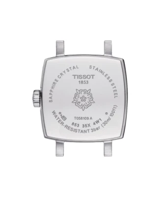 Дамски ръчен часовник с кварцов механизъм - корпус от Стомана - Стоманена верижка - цвят Син Сив