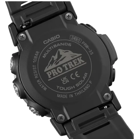 Мъжки ръчен часовник с кварцов механизъм - корпус от Полимер - Полимер - цвят Сив