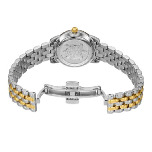 Certina C033.051.22.118.01 DS-8 - Дамски ръчен часовник с кварцов механизъм - корпус от Стомана - Стоманена верижка - цвят Седеф Сив