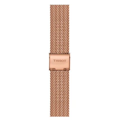 Tissot T101.910.33.151.00 PR 100 - Дамски ръчен часовник с кварцов механизъм - корпус от Стомана - Стоманена верижка - цвят Седеф Розово Злато