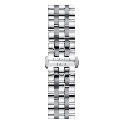 Мъжки ръчен часовник с кварцов механизъм - корпус от Стомана - Стоманена верижка - цвят Сребрист Сив