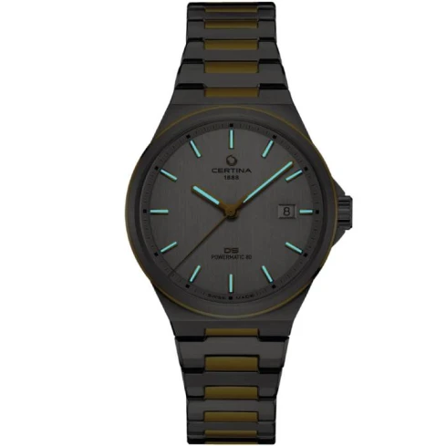 Унисекс ръчен часовник с автоматичен механизъм - корпус от Стомана - Стоманена верижка - цвят Сребрист