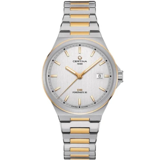 Унисекс ръчен часовник с автоматичен механизъм - корпус от Стомана - Стоманена верижка - цвят Сребрист