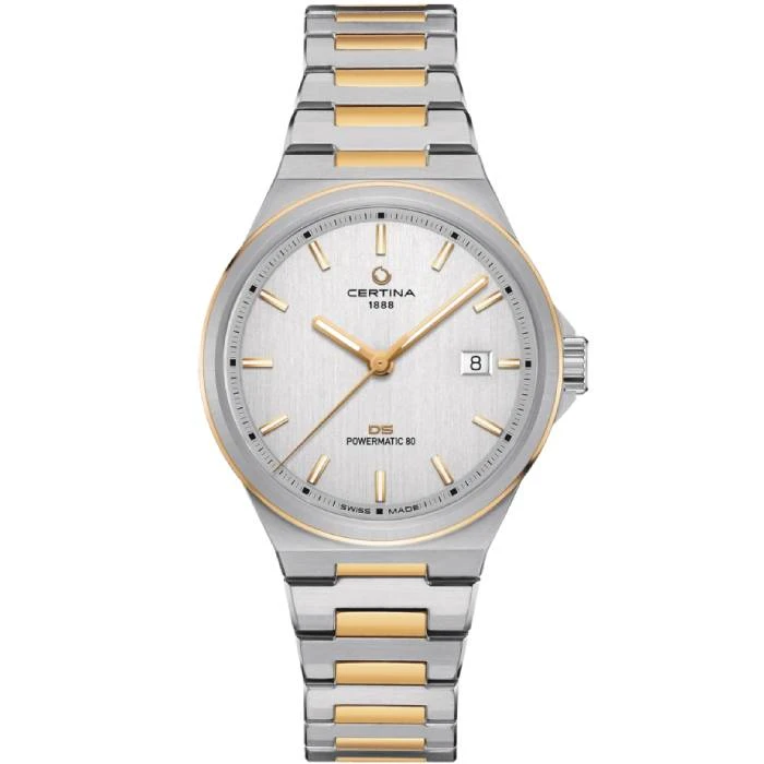 Унисекс ръчен часовник с автоматичен механизъм - корпус от Стомана - Стоманена верижка - цвят Сребрист