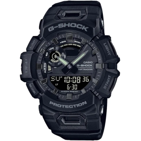 Casio GBA-900-1AER G-Shock G-Squad - Мъжки ръчен часовник с кварцов механизъм - корпус от Полимер - Полимер - цвят Черен