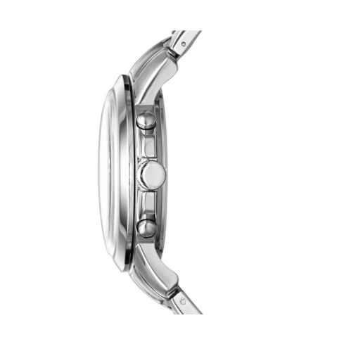 Мъжки ръчен часовник с кварцов механизъм - корпус от Стомана - Стоманена верижка - цвят Черен Сив