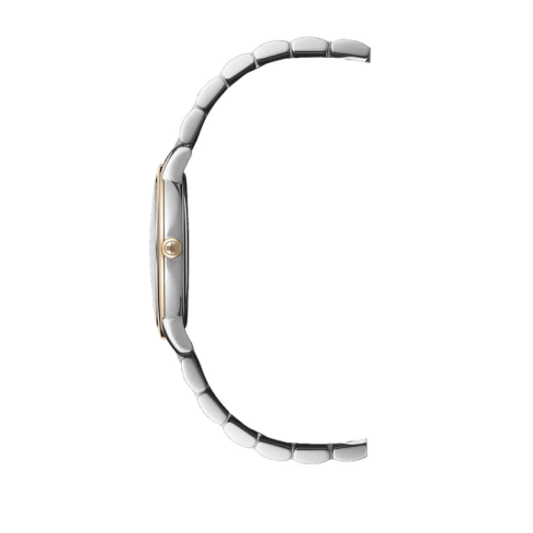 Дамски ръчен часовник с кварцов механизъм - корпус от Стомана - Стоманена верижка - цвят Черен Сив