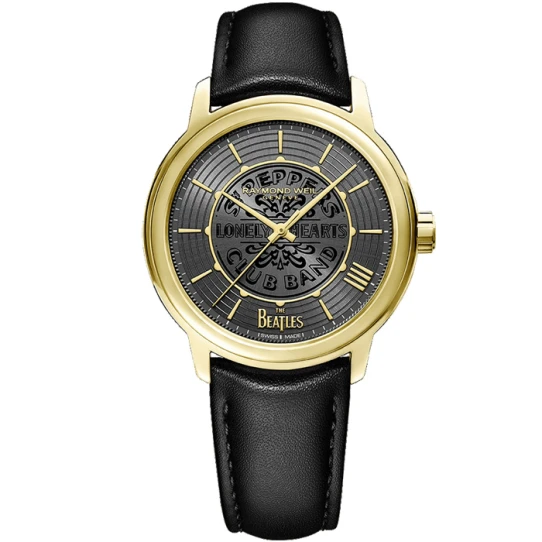 Raymond Weil 2237-PC-BEAT3 Maestro - Мъжки ръчен часовник с автоматичен механизъм - корпус от Стомана - Естествена кожа - цвят Черен Черен